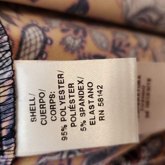 Wisp Ryenne Jersey Dress Golden Navy Size 6 NWT - Picture 15 of 16